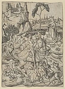 St. George, from the series The Apostles