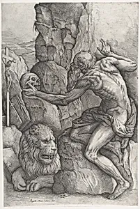 St. Jerome by Battista Franco