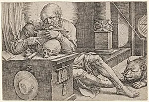 St. Jerome by Lucas van Leyden