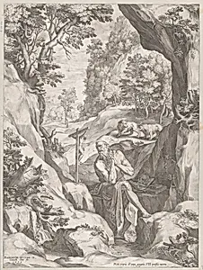 St Jerome Penitent in the Wilderness