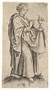 St. John by Martin Schongauer