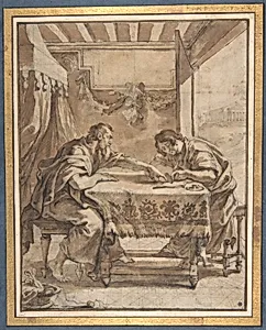 St. Paul Dictating at Ephesus