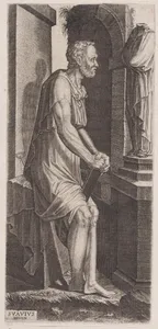 St. Peter, from Christ, the Twelve Apostles and St. Paul