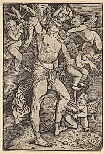 St. Sebastian by Hans Baldung (called Hans Baldung Grien)
