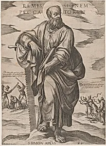 St. Simon, from 'Christ, Mary, and the Apostles'