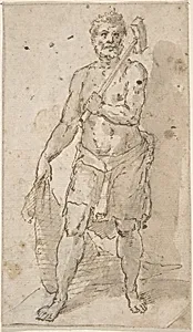 Standing Figure of a Man (Fisherman?)