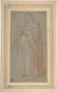 Standing Pregnant Woman (Study for the Pregnant Virgin Mary)