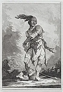 Standing Soldier Drawing his Sword