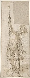 Standing Soldier with a Spear
