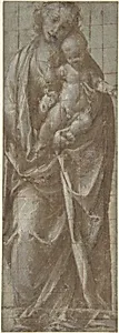 Standing Virgin Holding the Christ Child