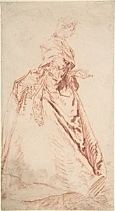 Standing Woman Facing Right