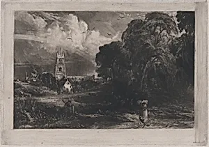 Stoke-by-Neyland by David Lucas|John Constable