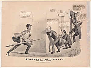 Storming the Castle – "Old "Abe" on Guard