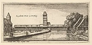 Strasbourg, from "German Views" by Wenceslaus Hollar