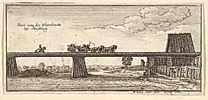 Strasbourg: The Kehl Bridge, from "German Views"