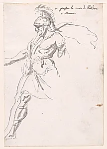 Striding Roman Soldier