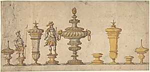 Studies for Decorative Arts Objects