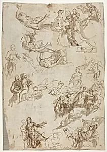 Studies for The Allegories of Love