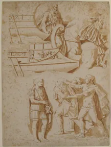 Studies of Details from Trajan's Column