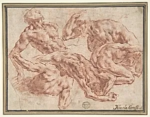 Studies of Nude Men