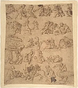 Studies of Putti