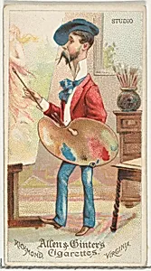 Studio, from World's Dudes series (N31) for Allen & Ginter Cigarettes by Allen & Ginter