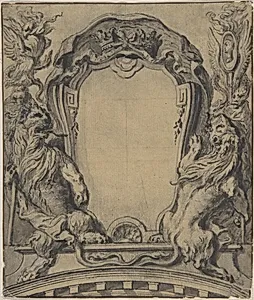 Study for a Cartouche
