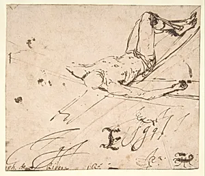 Study for a Crucifixion of St. Peter