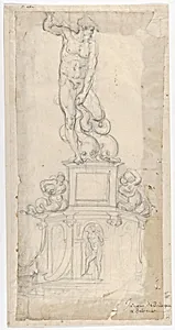 Study for a Sculpture of Neptune