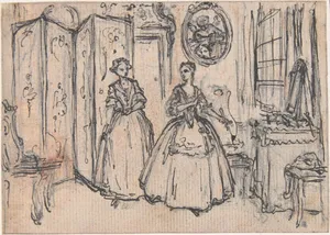 Study for an Engraving of "Songs in the Opera of Flora"