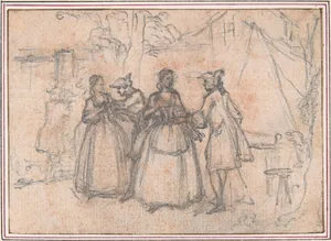 Study for an Engraving of "Songs in the Opera of Flora"