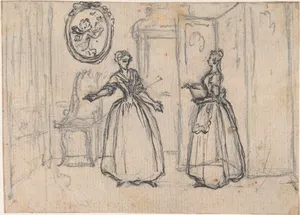 Study for an Engraving of "Songs in the Opera of Flora"