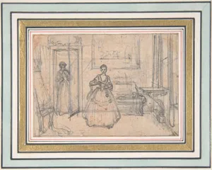 Study for an Engraving of "Songs in the Opera of Flora"