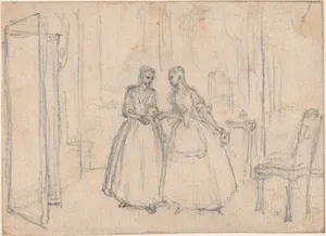 Study for an Engraving of "Songs in the Opera of Flora"