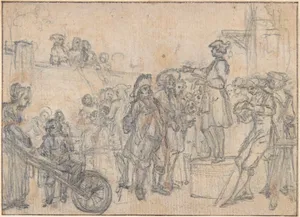 Study for an Engraving of "Songs in the Opera of Flora"