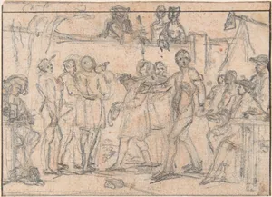 Study for an Engraving of "Songs in the Opera of Flora"