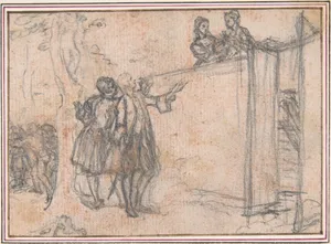 Study for an Engraving of "Songs in the Opera of Flora"