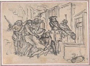 Study for an Engraving of "Songs in the Opera of Flora"