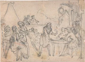 Study for an Engraving of "Songs in the Opera of Flora"