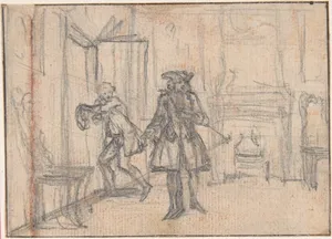 Study for an Engraving of "Songs of the Opera of Flora"