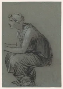 Study for Astyanax’s Nurse
