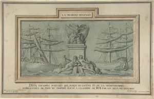 Study for Decoration of the Obelisk at Port-Vendres