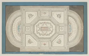 Study for the Dining-Room Ceiling of the Bagatelle Pavilion