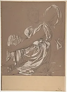 Study for the Figure of the Iliad in "The Apotheosis of Homer" by Jean Auguste Dominique Ingres