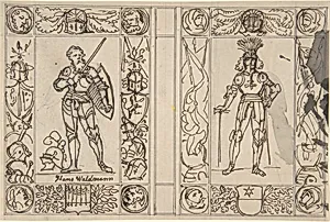 Study for Two Book Illustrations