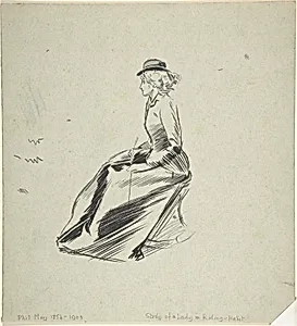 Study of a Lady in a Riding Habit