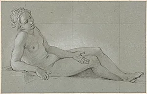 Study of a Reclining Female Nude