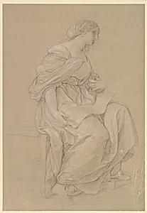 Study of a Seated Woman