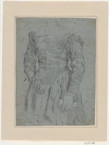 Study of a Woman’s Dress for a Portrait