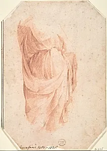Study of Drapery (Probably After the Antique)
